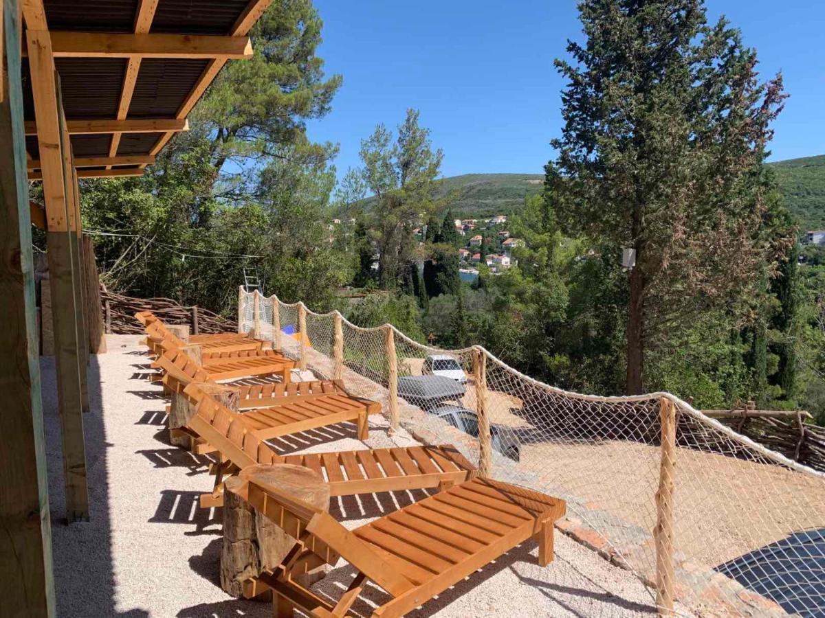 Bigova Glamping Hotel Kotor Exterior foto